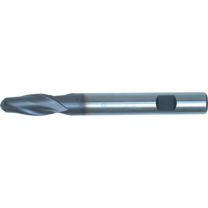 Frez trzpieniowy 4mm kulisty chwyt Weldon 2 ostrza HSS-Co SwissTech SWT1631264A