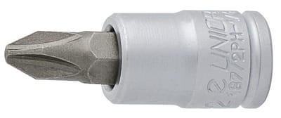 Nasadka wkrętakowa o profilu krzyżakowym PHILIPS 1/4" PH1 Unior (607892) 187/2PH