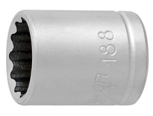 Nasadka 1/4" 12-kątna 6mm Unior (616861) 188/2 12p