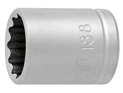 Nasadka 1/4" 12-kątna 8mm Unior (616863) 188/2 12p