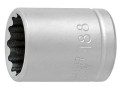 Nasadka 1/4" 12-kątna 8mm Unior (616863) 188/2 12p