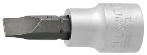 Nasadka 3/8" z końcówką wkrętakową płaską 10 Unior (612100) 236/2SL