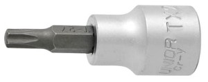 Nasadka Torx 3/8" z końcówką wkrętakową profil TX 40 Unior (612106) 236/2TX