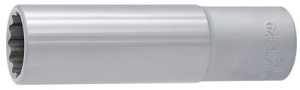 Nasadka 1/2" dwunastokątna długi 21mm Unior (610773) 190/1L12p