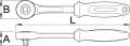 Pokrętło 1/2" jednokierunkowe 252 Unior (600909) 190.9/2BI