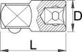 Redukcja 3/4"-1" Unior (610695) 197.7/1 AP