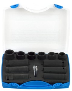 Zestaw kluczy nasadowych 1/2" udarowych w plastikowej skrzynce 17-24/12 Unior Tools (612508) 231/4PB3