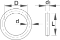 Akcesoria do nasadek udarowych 3/4" 17-46 Unior (603996) 232.8/4