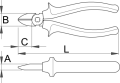Szczypce tnące boczne 140mm Unior (608697) 461/4G