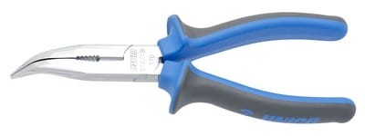 Szczypce półokrągłe długie z bocznym ucinakiem częścią chwytową zagięte 170mm Unior (607966) 512/1BI