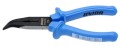 Szczypce półokrągłe długie z bocznym ucinakiem częścią chwytową zagięte 200mm Unior (608721) 512/4G