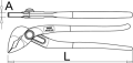 Szczypce nastawne 245mm Unior (620421) 447/4PHPP