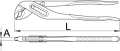Szczypce nastawne 300mm Unior (605006) 447/6