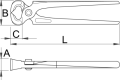 Obcęgi stolarskie 180mm Unior (601342) 530/4