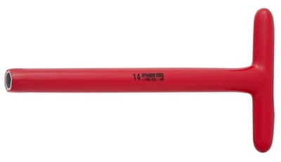 Izolowany klucz nasadowy z uchwytem typu T długi 20mm Unior (619156) 196/2LVDEDP