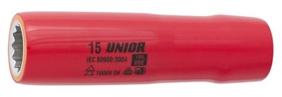 Nasadka izolowana 1/2" długa 19mm Unior (619113) 190/2LVDEDP