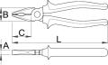 Szczypce uniwersalne izolowane 180mm Unior (610422) 406/1VDEBI