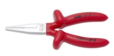 Szczypce płaskie długie izolowane 160mm Unior (619183) 472/1VDEDP