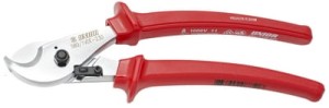 Nożyce do cięcia kabli izolowane 230mm 580/1VDE Unior (608851)