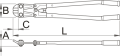 Nożyce dźwigniowe do cięcia prętów 450mm Unior (610975) 596/6B