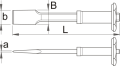 Przecinak blacharski z ochraniaczem 240 Unior (608503) 666/6AHS