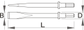 Dłuto płaskie 182 Unior (617718) 1514A1