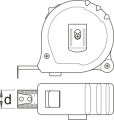Przymiar zwijany 5m Unior (612791) 710R