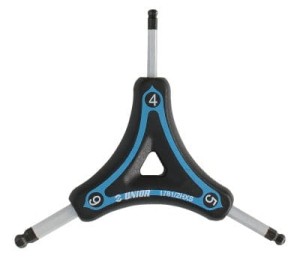 Potrójny klucz imbusowy z zakończeniem kulistym. 4x5x6 Unior (624030) 1781/2HXS