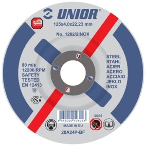 Produkt Unior 125x4,0x22 619395 1202/2INOX