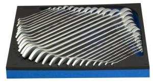 Zestaw kluczy płasko-oczkowych długich w module 6-32mm 27szt. Unior Tools (621054) 964/2CSOS