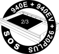 Zestaw kluczy płasko-oczkowych i trzpieniowych sześciokątnych długich wkładka SOS /19 Unior (621563) 964/2DSOS