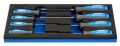 Zestaw wkrętaków Torx TBI o profilu TX z otworem na wkładce SOS TX10-TX45/8 Unior (621560) 964/9CSOS