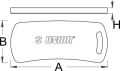 Uniwersalna mata ochronna. Unior (621982) 1863