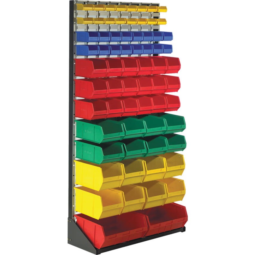 LARGE FREESTANDING LOUVREPANEL / PLASTIC BIN KIT Matlock MTL4040174C