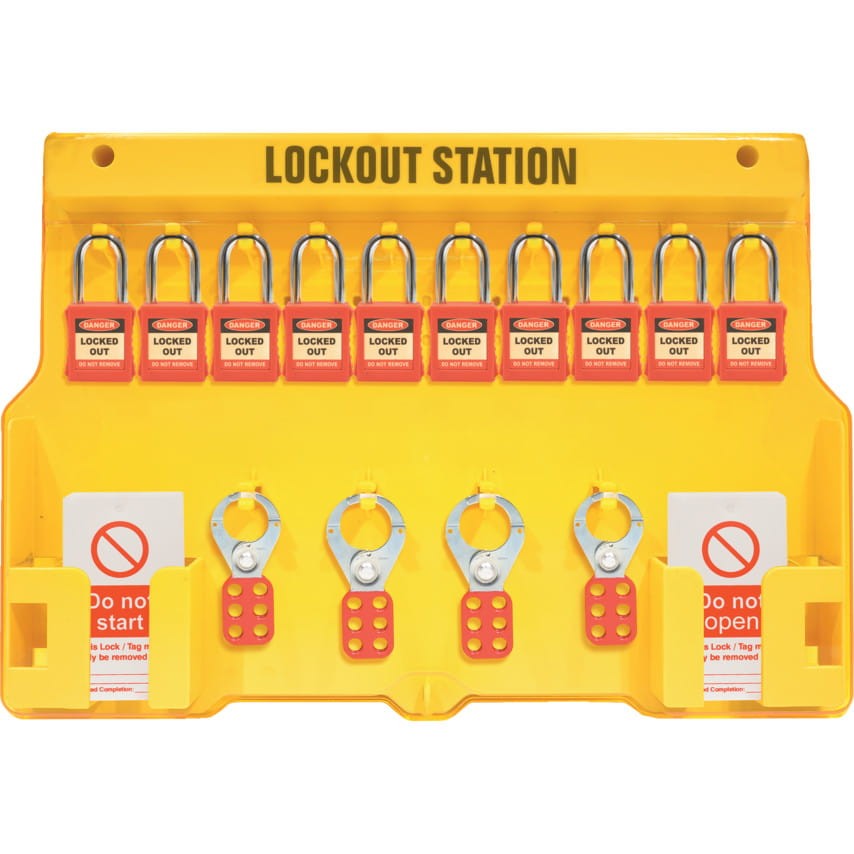Blokada LARGE ADVANCED LOCKOUT STATION (10 PIECE) Matlock MTL9509220K