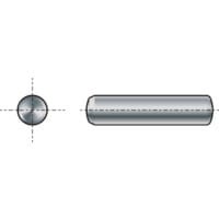 Kołki stalowe 20x70mm tolerancja m6 100szt. Qualfast QFT6500289E
