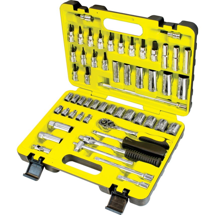 Zestaw klucz nasadowych 3/8" 54szt. metryczny Yamoto YMT5829240K