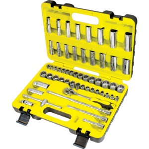 Zestaw klucz nasadowych 3/8" 55szt. metryczne i calowe AF Yamoto YMT5829260K