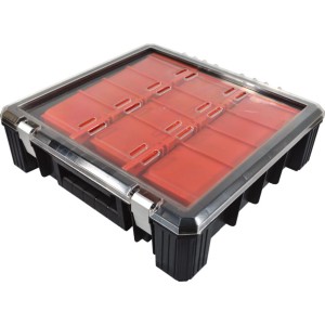 ORGANISER WITH POLYCARB LID, 12 BINS & 11 DIVIDERS Kennedy KEN5932410K