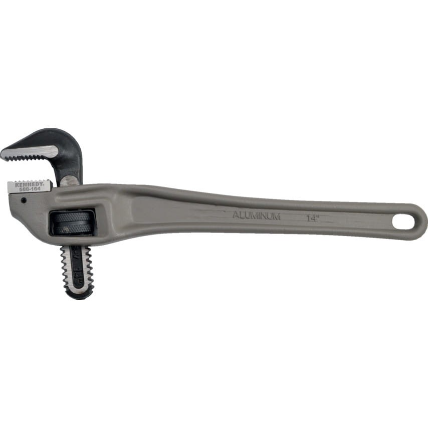 Klucz do rur aluminiowy 14" 350mm 0-60mm kątowy mocny Kennedy KEN5881640K KEN-588-1640K
