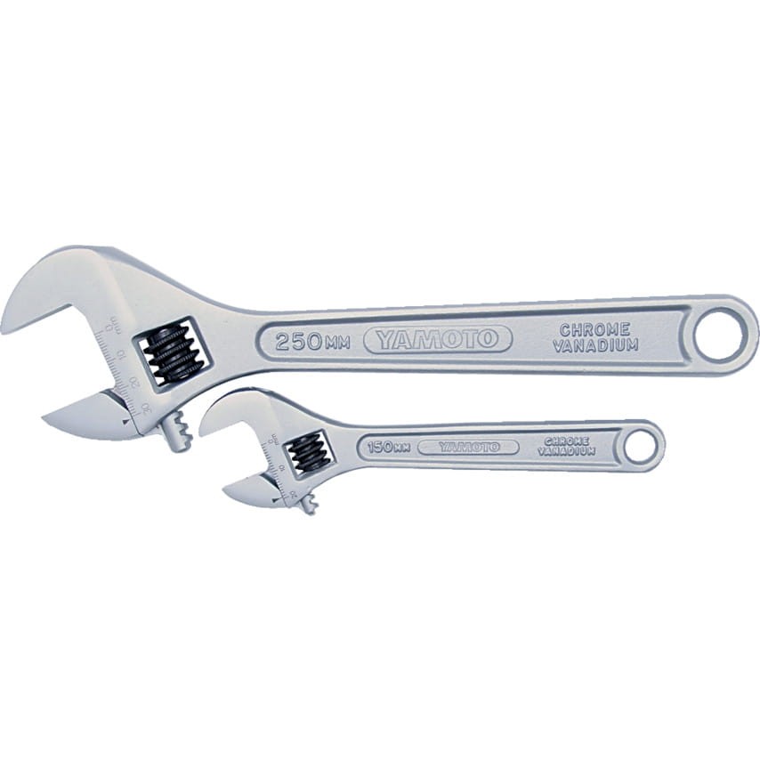 Zestaw kluczy nastawnych 6" i 10" CrV Yamoto YMT5013400K