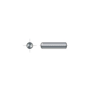 Kołki stalowe 6x60mm tolerancja m6 100szt. Qualfast QFT6500277C