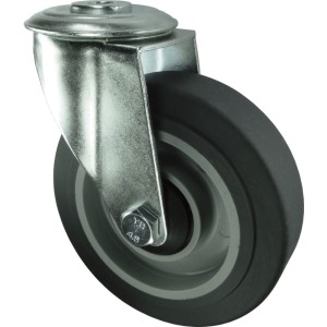 Kółko obrotowe z otworem 125mm GREY gumowe Atlas Workholders ATL9451920K