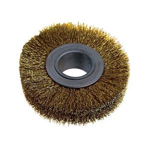 Szczotka druciana 150x21x51mm 30SWG mosiężna York Abrasives YRK2951340K