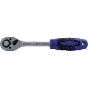 Grzechotka 1/4" 72-zęby gumowa rękojeść Senator SEN5824010K PRO25