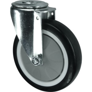 Kółko obrotowe z otworem 100mm PU poliuretanowe Atlas Workholders ATL9450754K