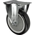 Kółko stałe z blaszką mocującą 125mm PU poliuretanowe Atlas Workholders ATL9450606K