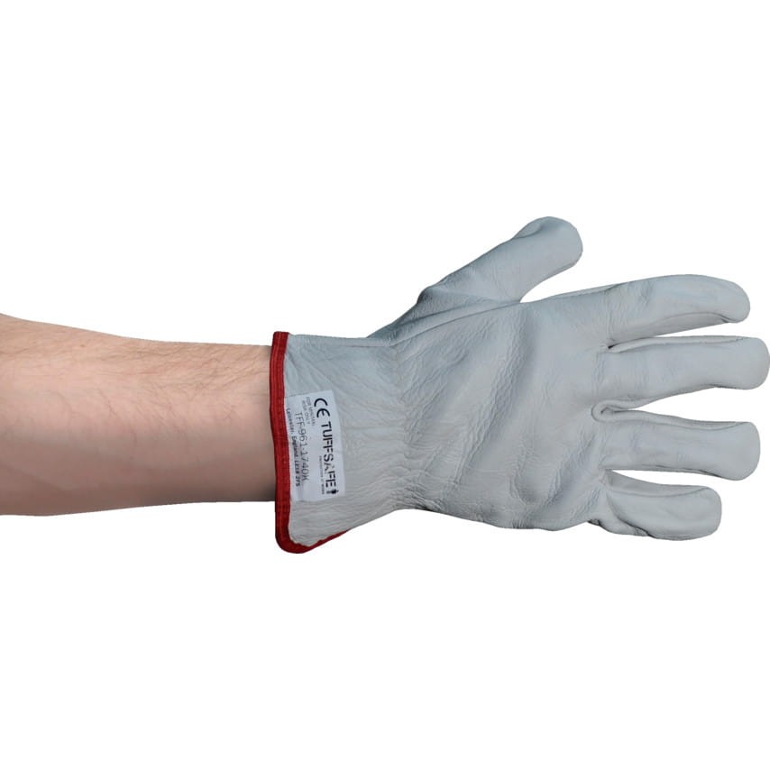 GREY UNLINED RIGGER/DRIVERS GLOVES SIZE 10 Tuffsafe TFF9611740K