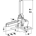 V50SA 'U' BAR ADJUSTABLEVERTICAL CLAMP Indexa IND4431070K