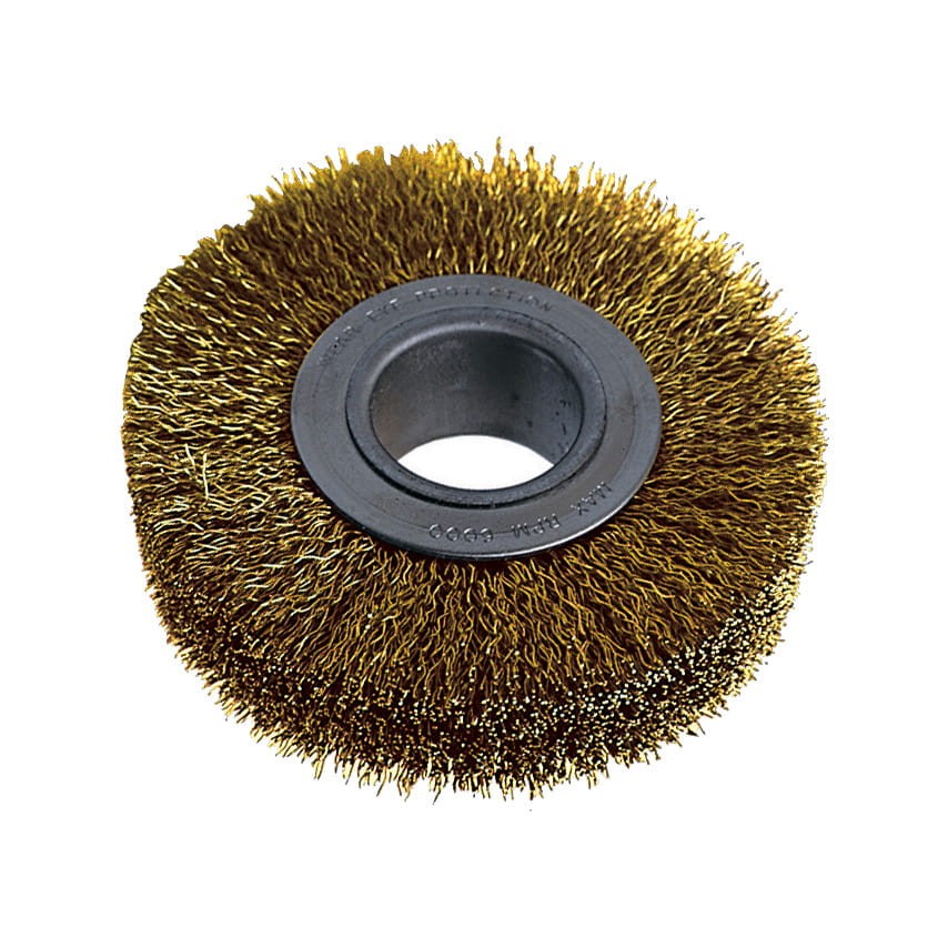 Szczotka druciana 80x22x20mm 30SWG mosiężna York Abrasives YRK2951300K